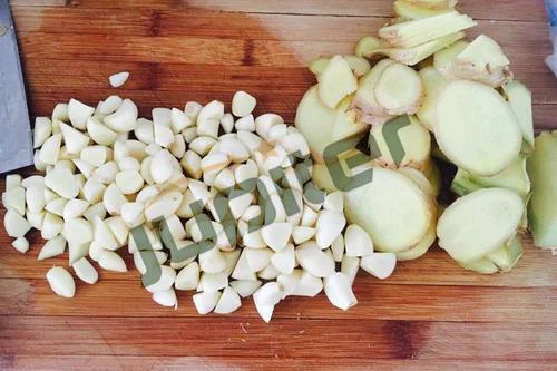Frozen Garlic And Ginger